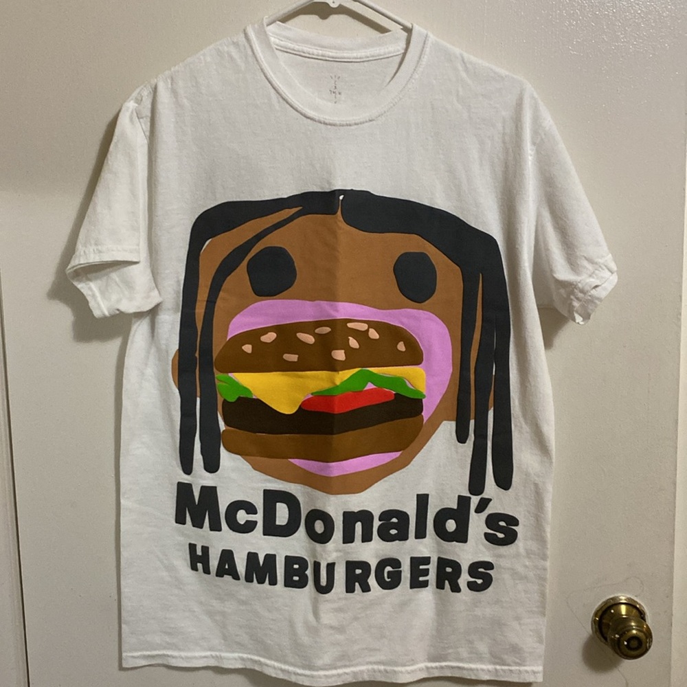 Cactus Jack by Travis Scott x Cactus Plant Flea Market Burger Mouth T-Shirt